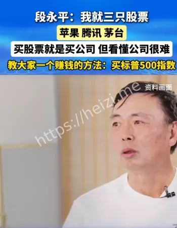 段永平三只股票